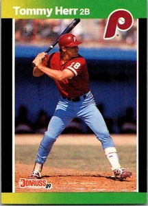 1989 Donruss Baseball's Best #72 Tom Herr - Picture 1 of 2