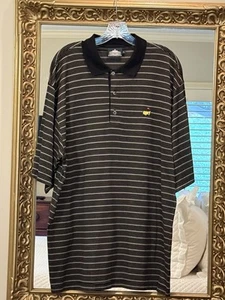 Camisa polo grande a rayas The Masters Clubhouse Collection Augusta Golf Club - Imagen 1 de 7