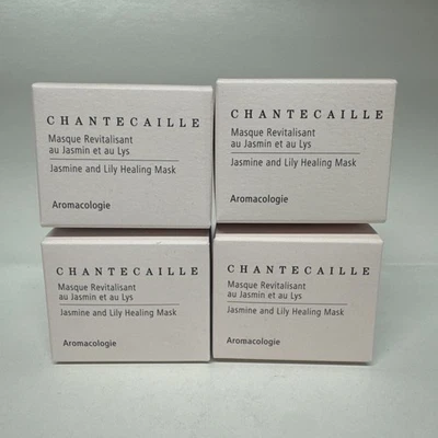 4 x Chantecaille Jasmine And Lily Healing Mask 0.17oz / 5ml NIB Sealed - Image 1 of 3