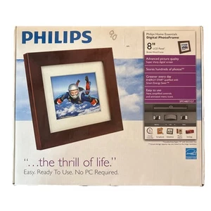 Digital Picture Frame Phillips Home SPF3480T/G7 8” NIB/NEW - Picture 1 of 3