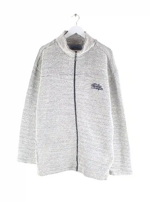 Weird Fish 00s Knit Sweatjacke Grau XL Herren - Bild 1 von 3