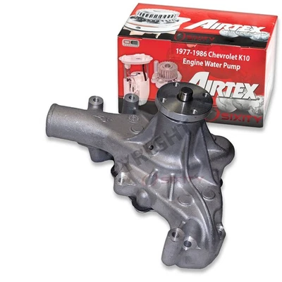 Bomba de agua del motor Airtex para Chevrolet K10 1977-1986 4,3 L 5,0 L 5,7 L 6,6 L V6 tq Foto 1 de 4
