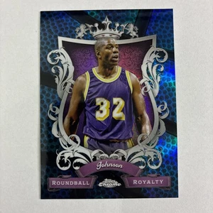 2023-24 Topps Chrome Roundball Royalty Blue Bball Refractor #RR-5 Magic Johnson - Picture 1 of 2