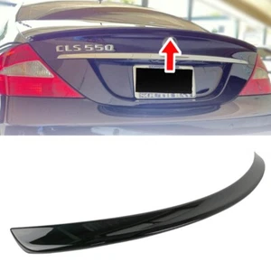 Painted Black A Type Fit For Mercedes Benz CLS W219 4DR Rear Trunk Spoiler 04-10 - Picture 1 of 10