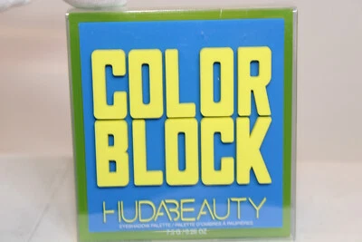 COLOR BLOCK HUDABEAUTY - Paleta de Ojos - AZUL Y VERDE NUEVO Huda Beauty Foto 1 de 4