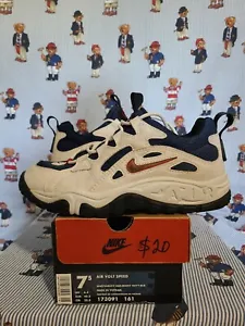 Vintage 1996 Nike Air Volt Speed Sz 7.5 White/Navy Dad Shoes Sneakers 90s Y2K  - Picture 1 of 6