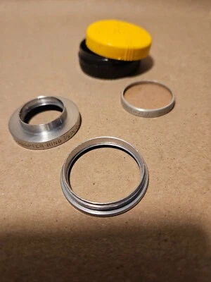 Series V Kodak Skylight Filter and Adapter Ring 7/8 in - 22mm - Image 1 of 3