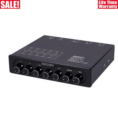 EQ500 HiFi Enthusiasts Preamplificatore Audio Livello 5 Segmenti Tuning Processore Audio - Immagine 1 di 3