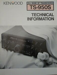 Glossy Kenwood TS-950S All Band HF Transceiver Technical Information