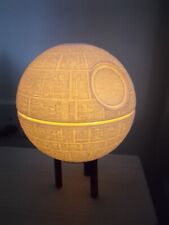 death star Lamp - Medium size , with led light included and stand