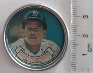 1987 Rickey Henderson Topps Collection Coin #12 New York Yankees - Bild 1 von 2