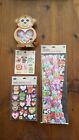   K&Company KA-ZOO Lot of Chipboard/Boarders/Stickers/Grand Adhesions  Valentine