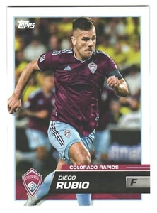 2023 Topps Flagship MLS Soccer Colorado Rapids Diego Rubio - Bild 1 von 2