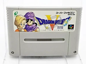 Nintendo Super Famicom Dragon Quest V Japan 1 Week to USA - Picture 1 of 2