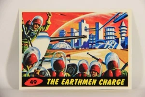 Mars Attacks 1994 Topps Trading Card #49 The Earthmen Charge ENG Artwork L007312 - Picture 1 of 2