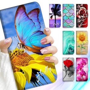 Personalised Name Flip Case Cover For Samsung A16 A15 A05s A14 A34 A54 - Picture 1 of 67