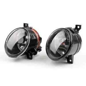 2x Front Bumper Convex Lens Driving Lamp Fog Light for Golf for Jetta MK5 05-10 - Picture 1 of 8