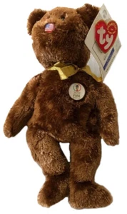 Copa Mundial de la FIFA 2002 Corea Japón EE. UU. Producto con licencia oficial TY Beanie Baby Nuevo con etiquetas - Imagen 1 de 3