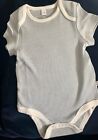 Baby Clothes - MORI Short Sleeved Bodysuit 0-3 months - Soft Organic Cotton