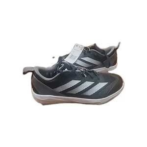 Adidas Women's Adizero Instinct Softball Sneaker Black/White/Team Grey Size 8.5 - Picture 1 of 7