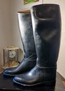 AIGLE Made in France Herren Gr. 43 (US 9,5) Reiten Regen Coupe Saumur Stiefel - Bild 1 von 23