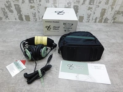 NEW David Clark Aviation Passive Headset W/ Mic, DC Pro 2, U-174 Plug, 43106G-04 - Image 1 of 4