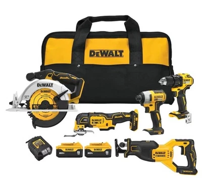 DEWALT DCK530P2 20V MAX 5-TOOL COMBO KIT 10253864-2 - Image 1 of 4