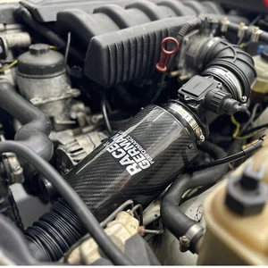 BMW Budget Cold Air Carbon Fiber Intake Kit M50 M52 S50 S52 M54 M3 E30 E36 - Picture 1 of 9