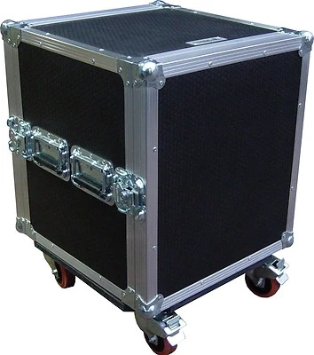 12U 2 Door 19" Rack Mount Budget Swan Flight Case (Hex) - Image 1 of 4