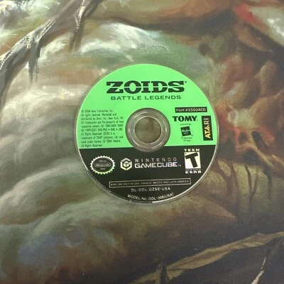 Disco Zoids Battle Legends (Nintendo GameCube) solo probado Foto 1 de 2