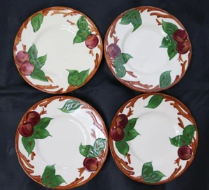 Vajilla de manzana franciscana plato de pan platos de postre 6 1/4" juego de 4 Inglaterra - Imagen 1 de 7