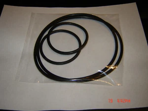 Cinturones de proyector de cine x4 Cinturones/correas para ELF NT, RST, RM, RTL, 16MM, NUEVO - Imagen 1 de 1