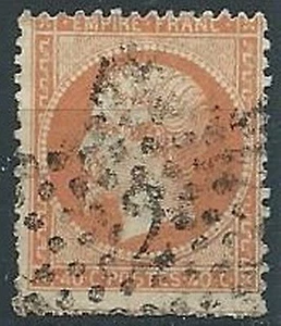 1862 FRANCIA USATO NAPOLEONE III 40 CENT - EDF001 - Picture 1 of 1