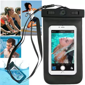 Universal Waterproof Underwater Phone Case Armband Dry Bag Pouch All Smartphones - Picture 1 of 12
