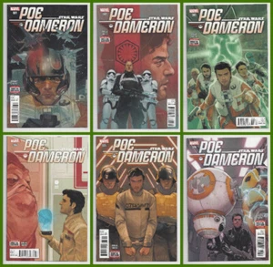 Star Wars Poe Dameron #1 2 3 4 5 6 Set (1st Print) BB-8 Marvel 2016 NM- NM - Bild 1 von 7