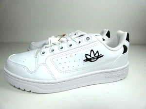 Nuevo Adidas NY 90 Zapatos Clásicos Tenis Blanco UK4.5 - Imagen 1 de 3