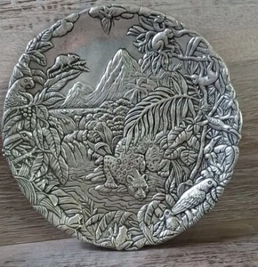VTG Arthur & Elena Court Nature Watch Conservancy Collector's Plate SIGNED 1991 - Picture 1 of 5