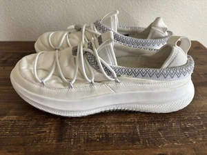 UGG Tasman Slipper Sneaker Hybrid White Cream 1136594 Classic Slip On Men's 10.5 - Picture 1 of 9