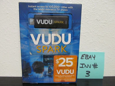 2014 VUDU Spark数字媒体流媒体棒100,000个标题电视和电影INV # 3 — 第 1/4 张图片
