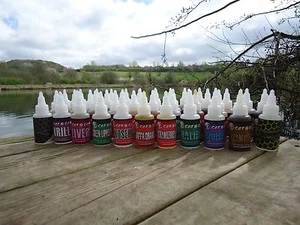 Carp Bait Liquid Flavourings. Boilie Making Flavours. Carp Bait Attractants Glug - Picture 1 of 12