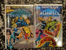 FANTASTIC FOUR ATLANTIS RISING #1-2  1995 - High Grade - Fast & Safe Ship
