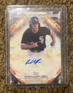 Andrew Vaughn 2020 Pro Debut #FCA-AV Future Cornerstones AUTO #/85 White Sox - Picture 1 of 2