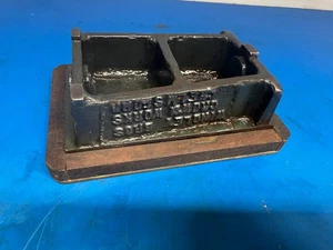 Vintage Schmelzschale Oberfläche Gießform rechteckig Gold Silber usw - Bild 1 von 15