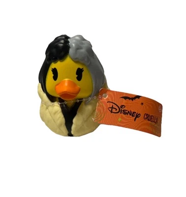 Disney - Cruella - 101 Dálmatas - Pato de Goma - Aprox 2.5" de Alto - Halloween Foto 1 de 2