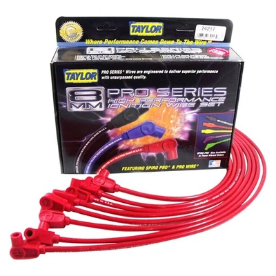 For Chevy Corvette 1975-1982 Taylor Cable 74217 Spiro-Pro Ignition Wire Set Foto 1 de 4