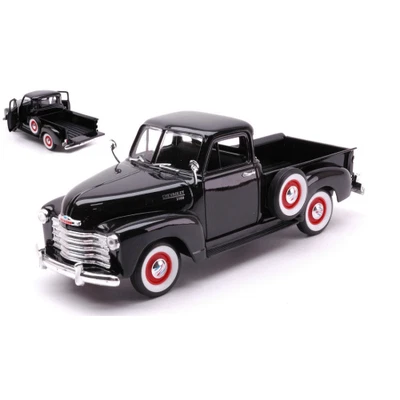 CHEVROLET 3100 PICK UP 1953 BLACK 1:24 Welly Auto Stradali Modellino Nuovo - Immagine 1 di 3