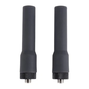 2X (Walkie Talkie Soft Antena -20 Krótka antena SMA-F Dual Band VHF UHF8449 - Zdjęcie 1 z 7
