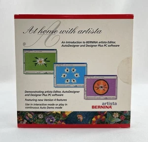 At Home with Artista - Bernina Artista Instructional CD Windows 98/2000/XP - Picture 1 of 3