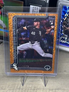 2025 Topps Series 2 Jake Eder RC Orange Foil 14/25 - Picture 1 of 2