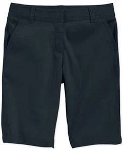 New Nautica Girls' School Uniform Bermuda Shorts Navy Size 5, 6X or 10 - Picture 1 of 2